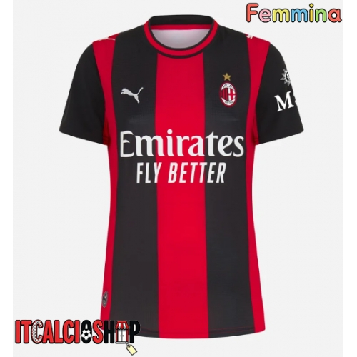 AC Milan Omari Hutchinson #20 Prima Maglia Femmina 2026-27 Manica Corta